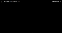 Desktop Screenshot of clearskies.eu